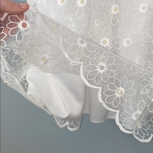 Lilly Pulitzer White Lace Strapless Dress - Picture 3 of 8